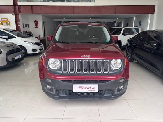 JEEP RENEGADE 1.8 16V FLEX LONGITUDE 4P AUTOMÁTICO